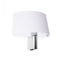 Amadeo Oval kinkiet 1x40W E27 230V biały